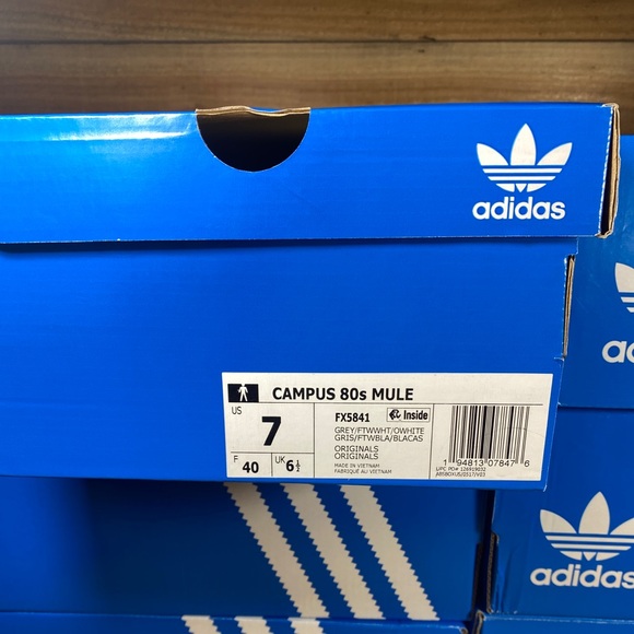 Adidas Originals Campus 80s Slip-on Shoes FX5841 - Picture 11 of 13